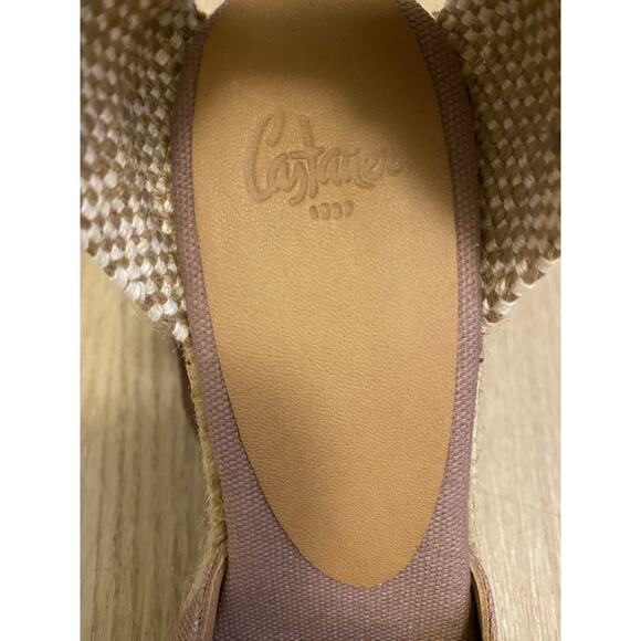 Castaner Carina Espadrille Wedge Sandals Size 38 Spain Boho Preppy Classic - Picture 10 of 11